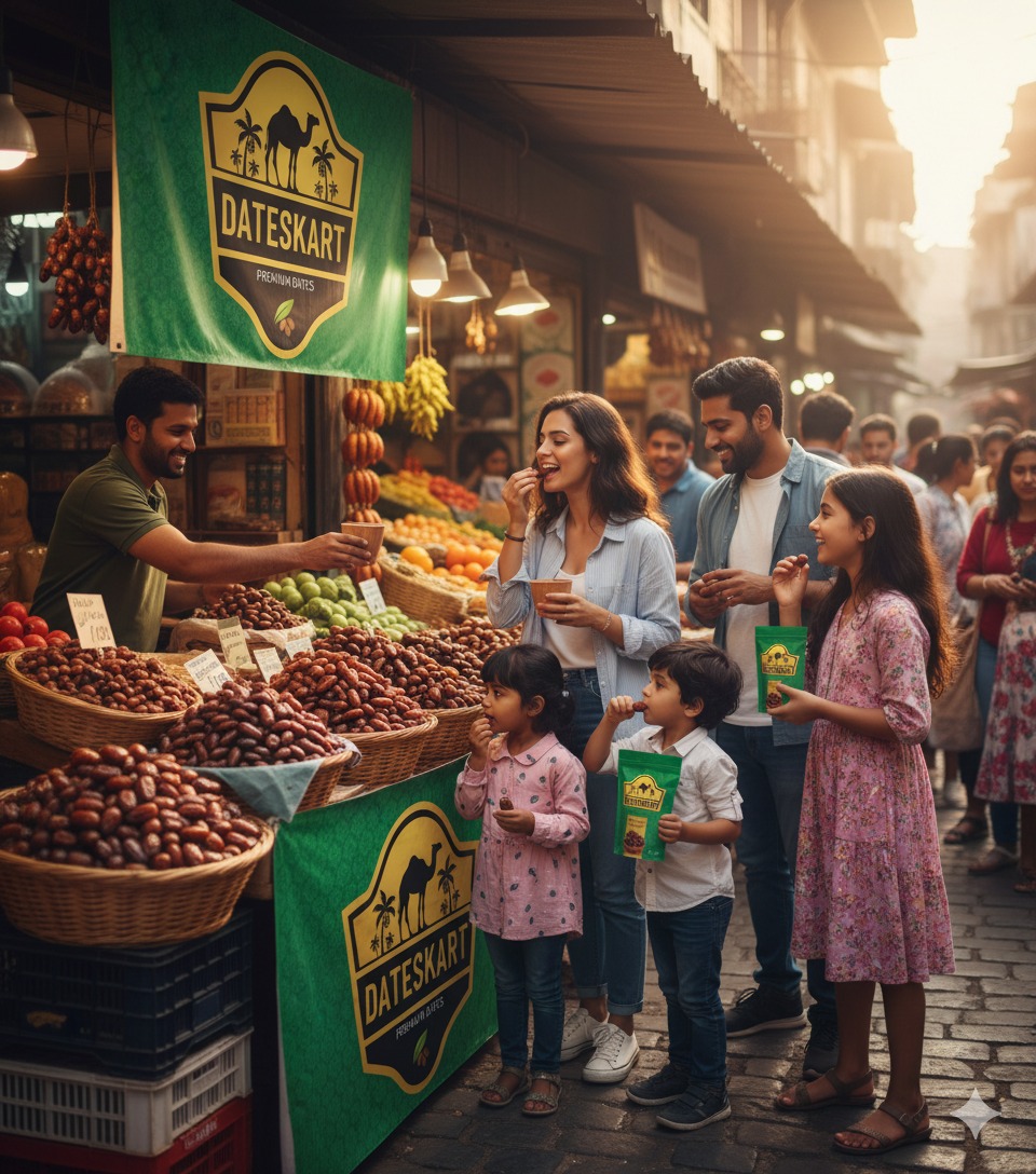 Dateskart Retail Counter & Family Tasting